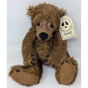 Second Nature Design Simply Irresistible Brown Bear Plush 2004 12" Oliver